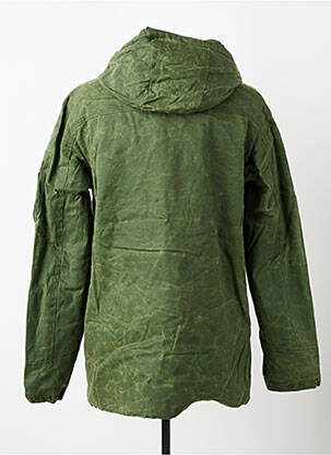Parka finition intérieure doublure satiné a capuche vert BOMBERS homme