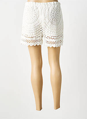Short taille normale taille normale blanc IT HIPPIE femme