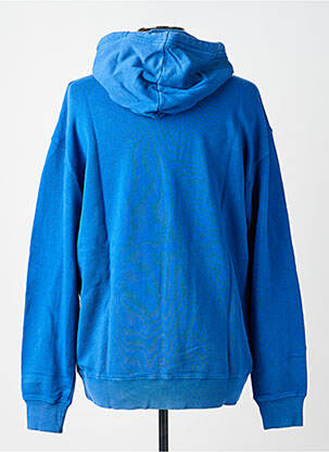 Sweat-shirt à capuche poches manches longues bleu IKKS homme