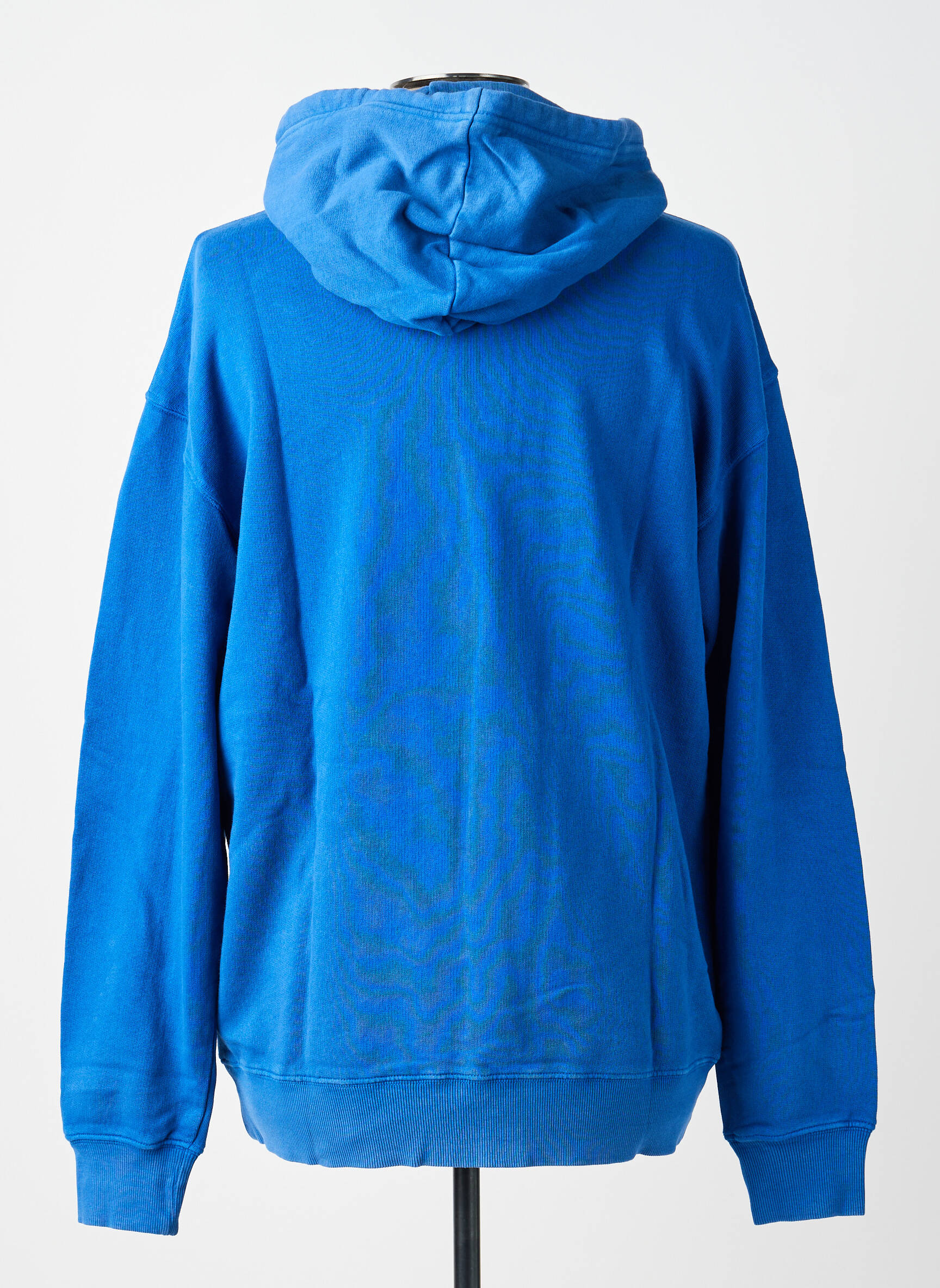 Sweat-shirt à capuche poches manches longues bleu IKKS homme