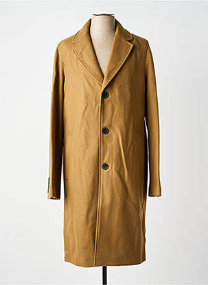 Manteau long coupe droite sans capuche vert THE KOOPLES homme