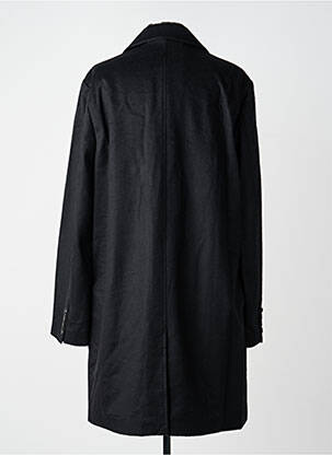 Manteau long coupe droite sans capuche noir THE KOOPLES homme
