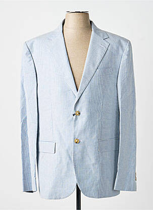 Blazer finition intérieure doublée bleu FACONNABLE homme