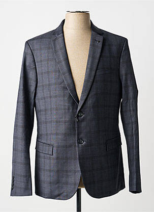 Blazer finition intérieure doublée gris IKKS homme