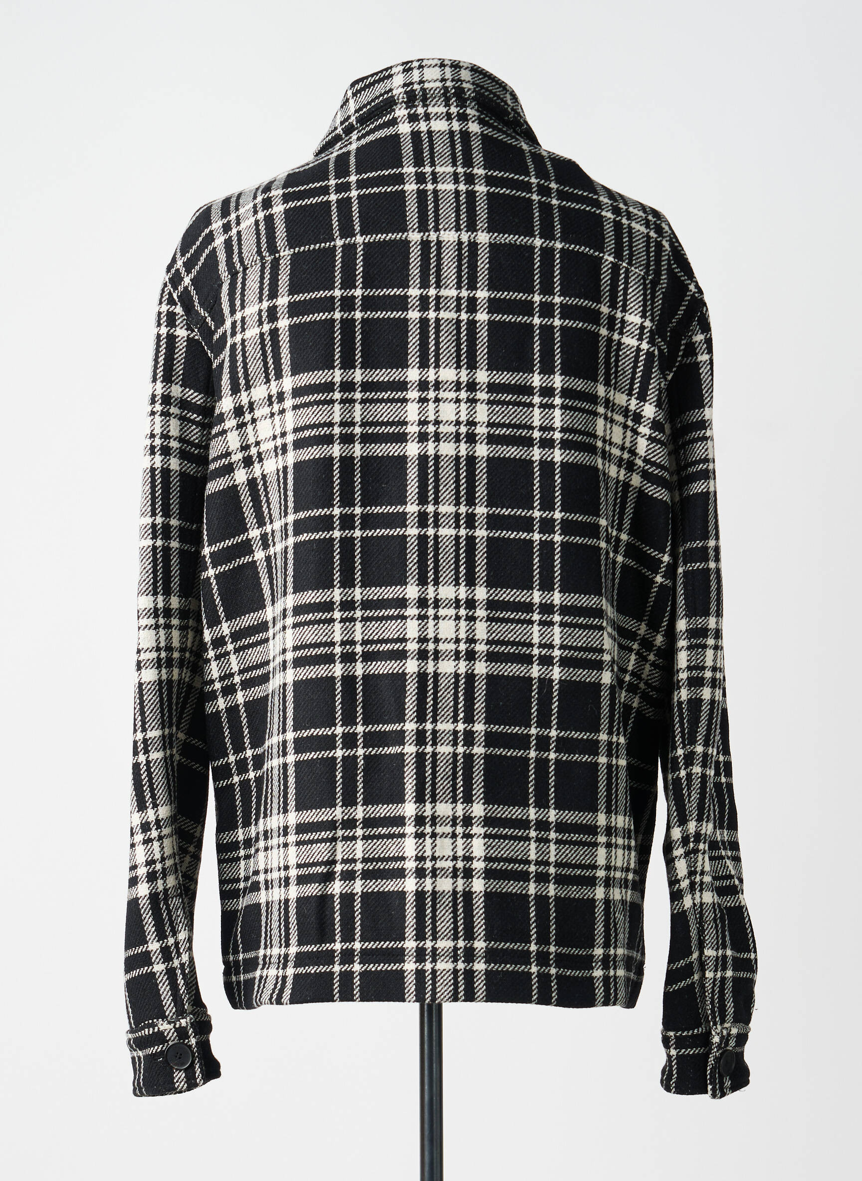 Veste casual fermeture boutonnée sur le devant noir THE KOOPLES homme