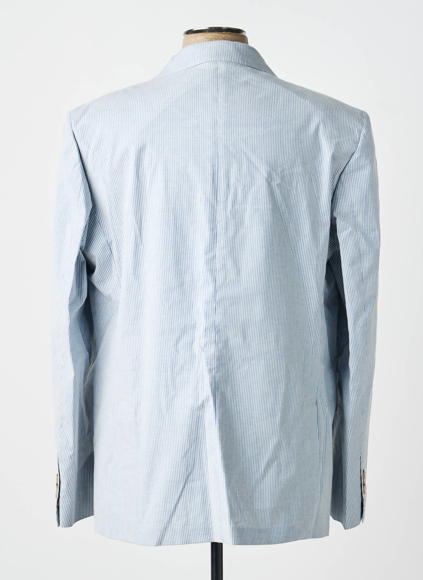 Blazer finition intérieure doublée bleu FACONNABLE homme