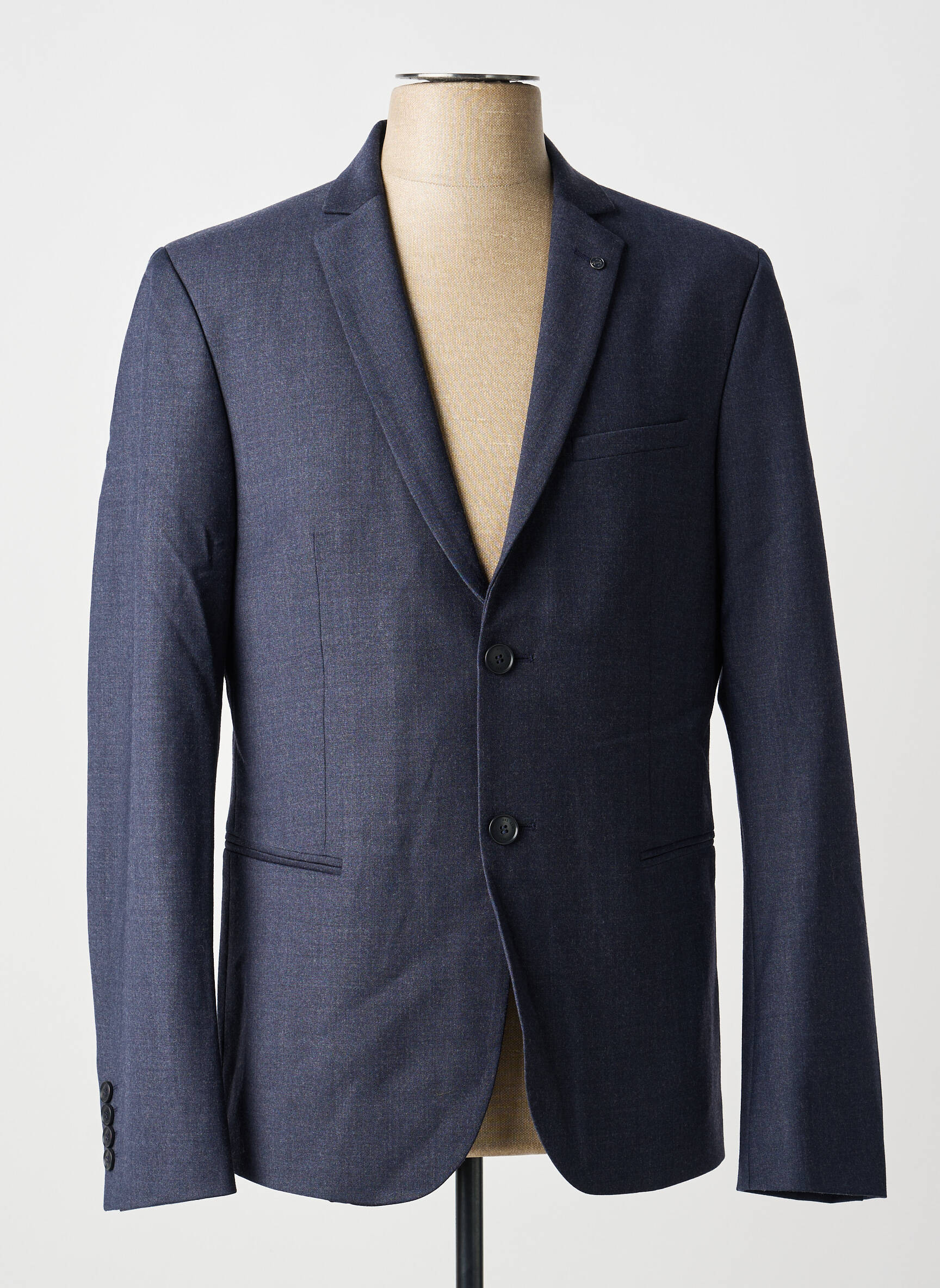 Blazer finition intérieure doublée bleu IKKS homme