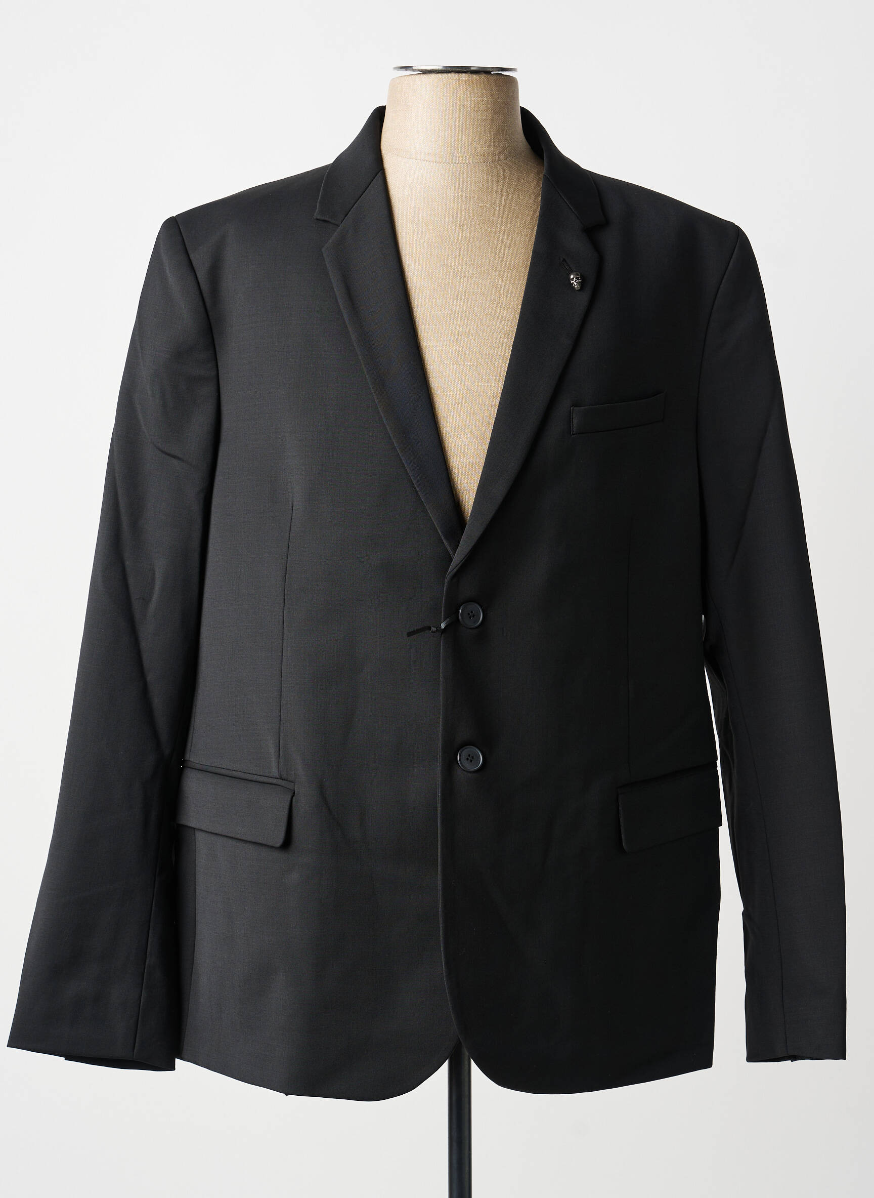 Blazer finition intérieure doublée noir IKKS homme