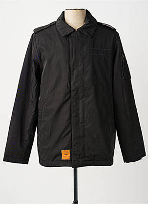 Parka finition intérieure doublure satiné sans capuche noir BOMBERS homme