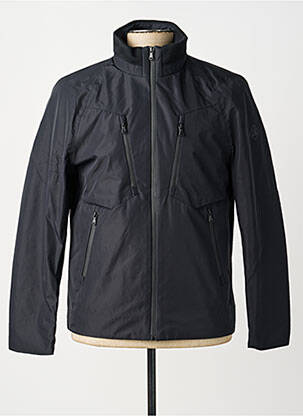 Parka finition intérieure doublure satiné sans capuche noir IKKS homme