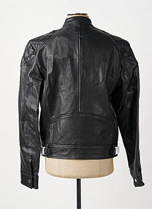 Veste en cuir poches noir THE KOOPLES homme