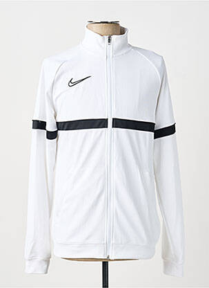 Veste casual resserrée sur le bas blanc NIKE homme