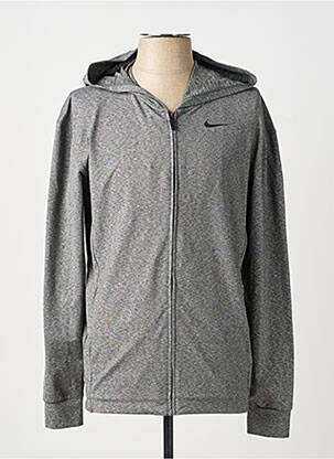 Veste casual resserrée sur le bas gris NIKE homme