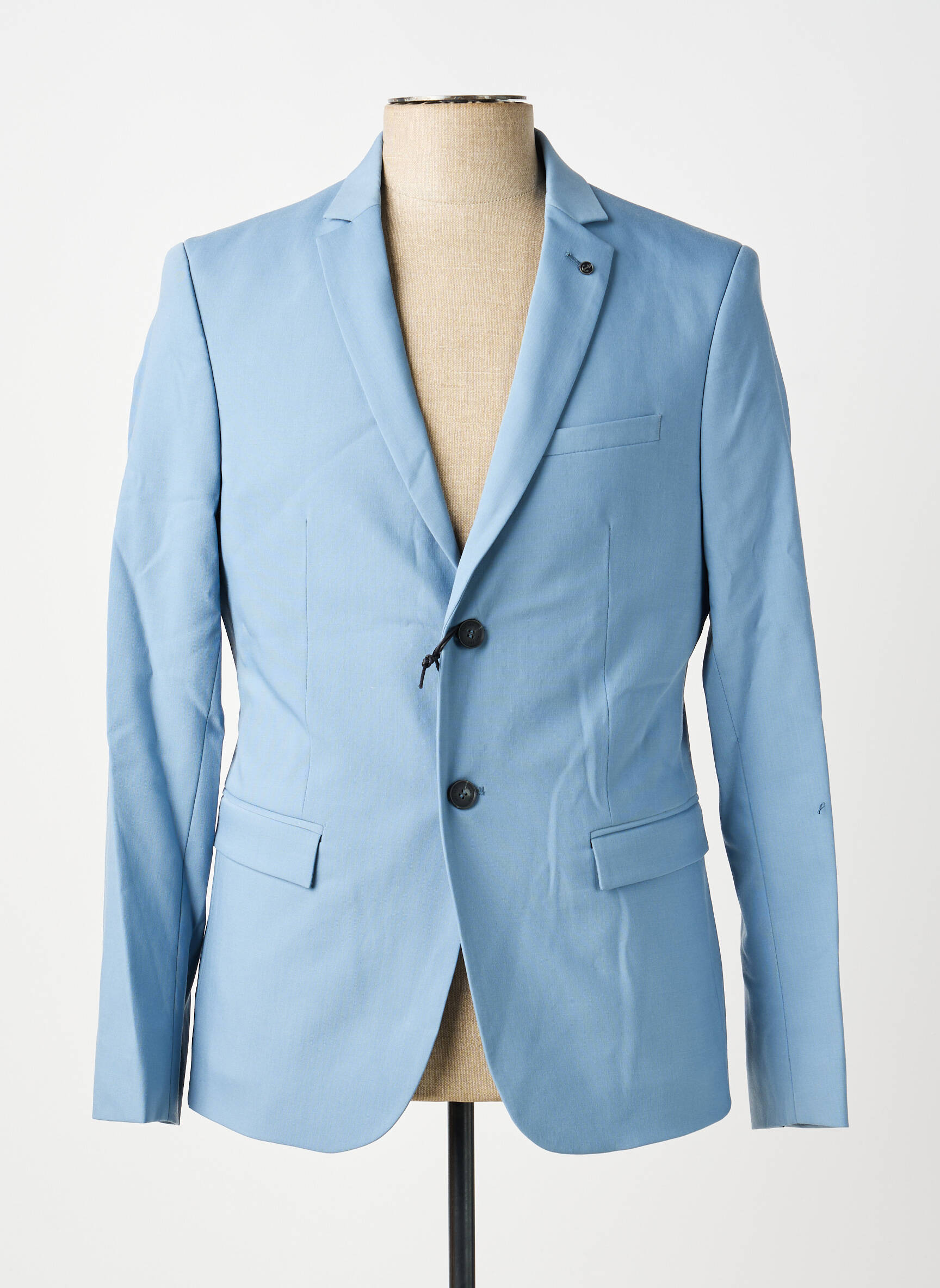 Blazer coupe cintrée bleu IKKS homme