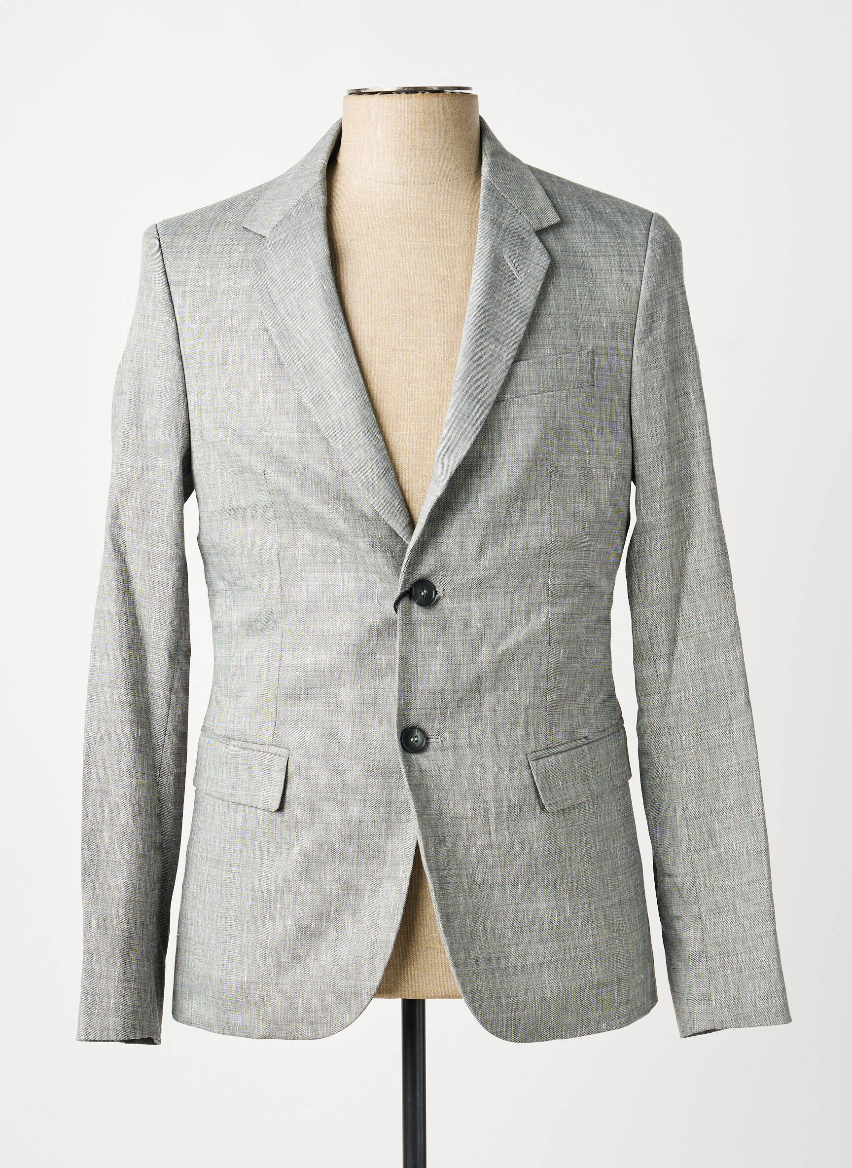 Blazer tissage chiné gris IKKS homme