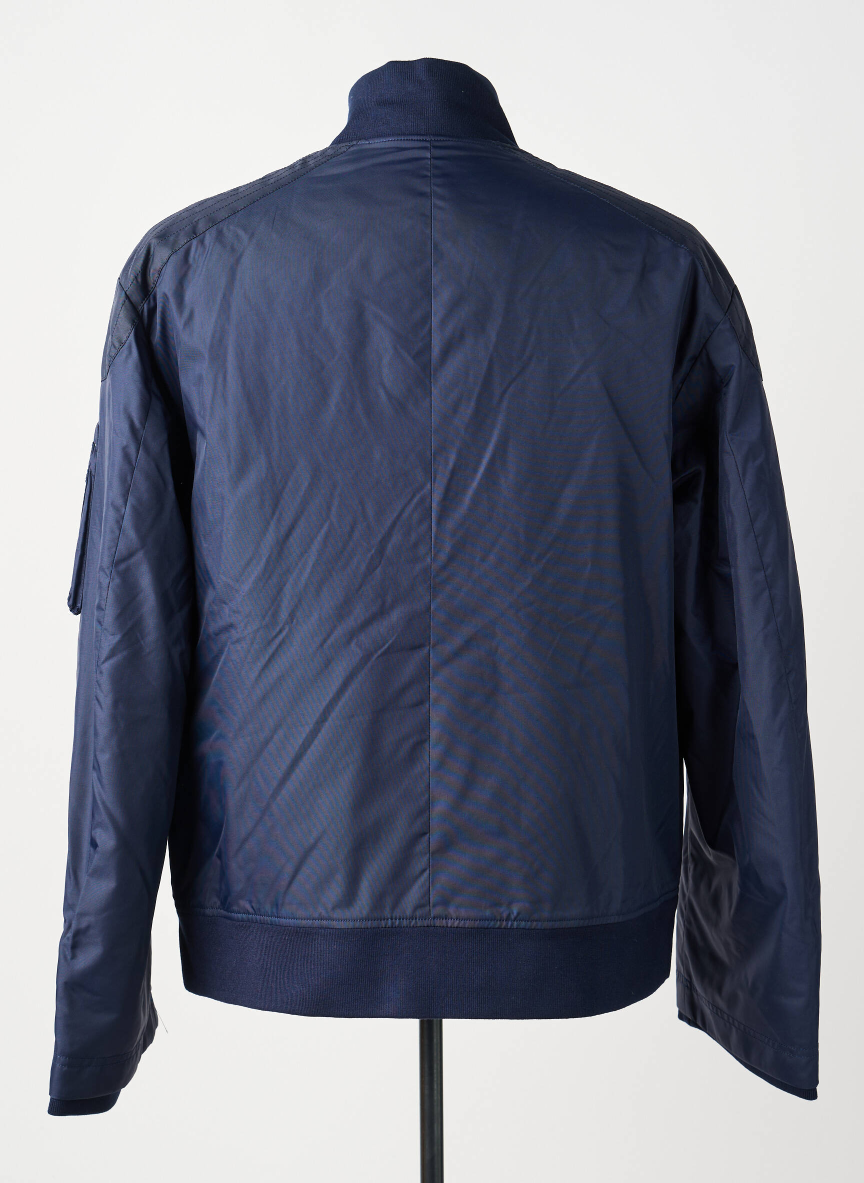 Doudoune manches longues sans capuche bleu BOMBERS homme
