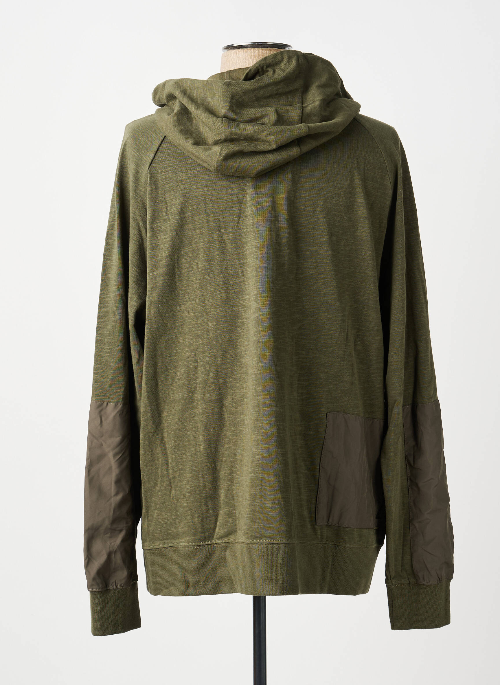 Veste casual resserrée sur le bas vert NIKE homme