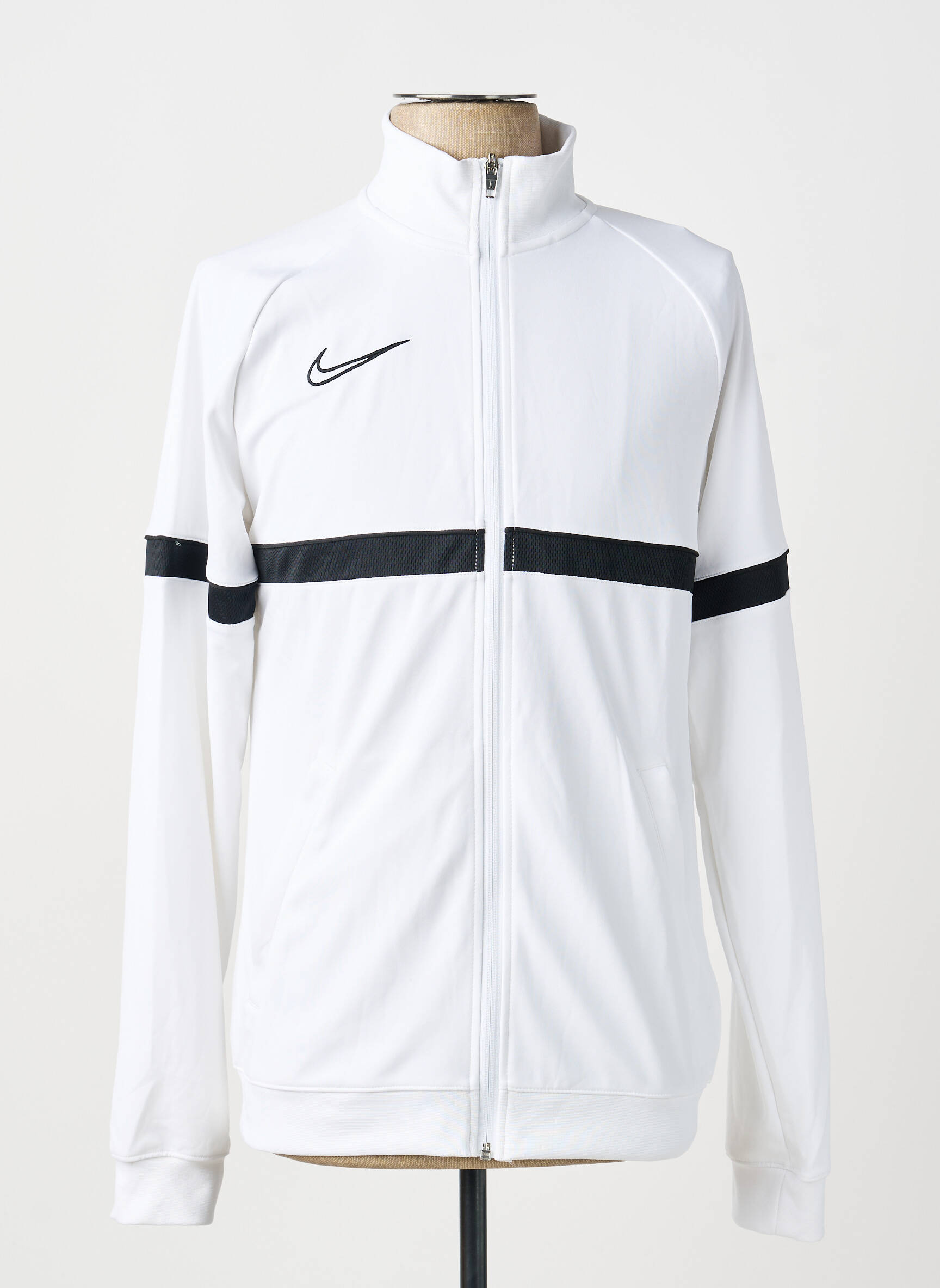 Veste casual resserrée sur le bas blanc NIKE homme
