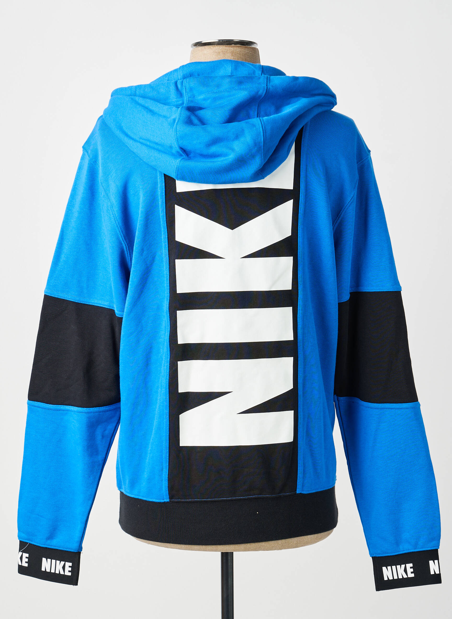 Veste casual resserrée sur le bas bleu NIKE homme