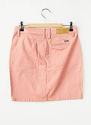 Jupe courte taille à pinces orange LPB LES PETITES BOMBES  femme