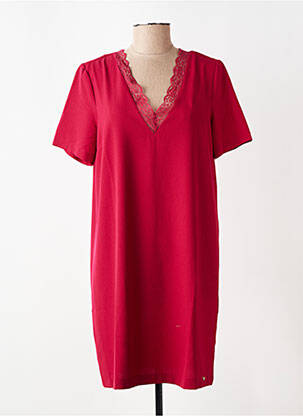 Robe courte manches courtes manches courtes rouge LPB LES PETITES BOMBES  femme