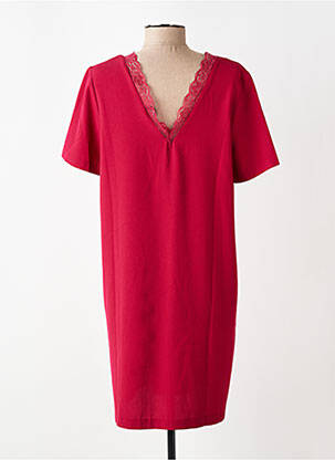 Robe courte manches courtes manches courtes rouge LPB LES PETITES BOMBES  femme