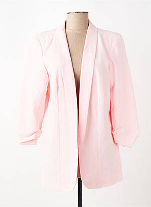 Blazer coupe cintrée rose PIECES femme