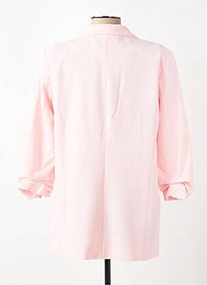 Blazer coupe cintrée rose PIECES femme