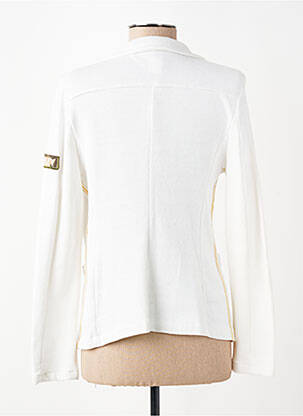 Blazer poches blanc MADE IN ITALY femme