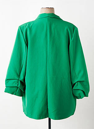 Blazer fausses poches vert JOLIFLY & JUSTINE Y femme