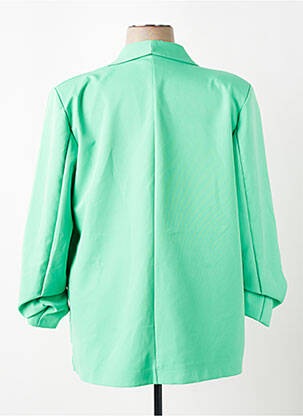 Blazer fausses poches vert JOLIFLY & JUSTINE Y femme