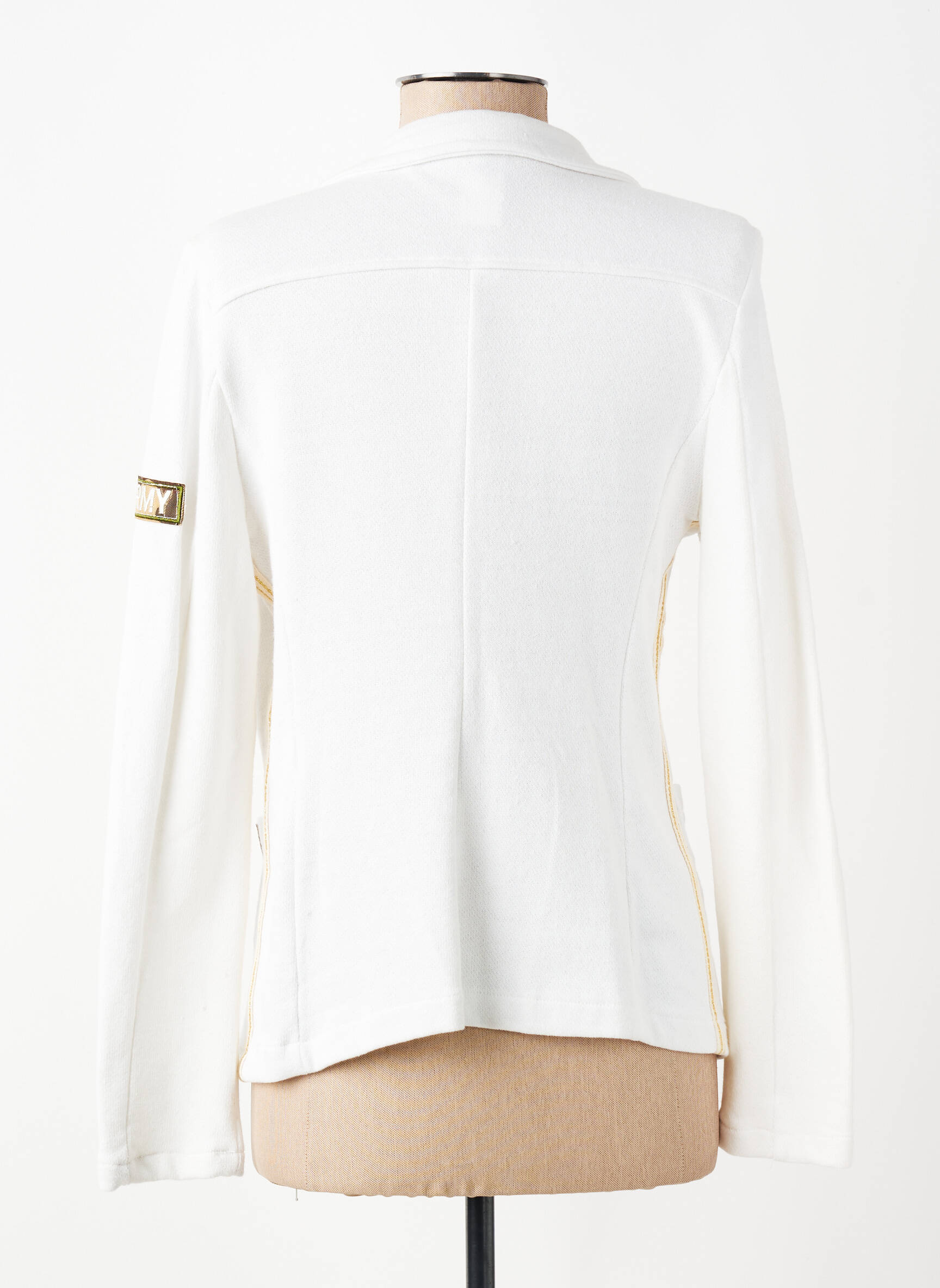 Blazer poches blanc MADE IN ITALY femme