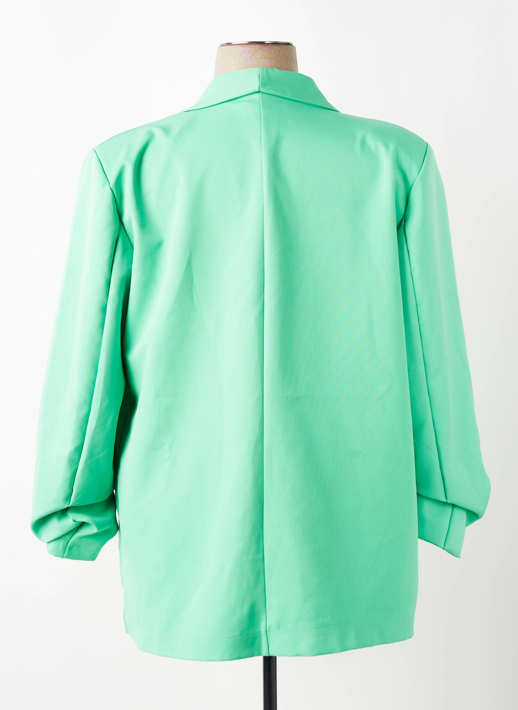 Blazer fausses poches vert JOLIFLY & JUSTINE Y femme
