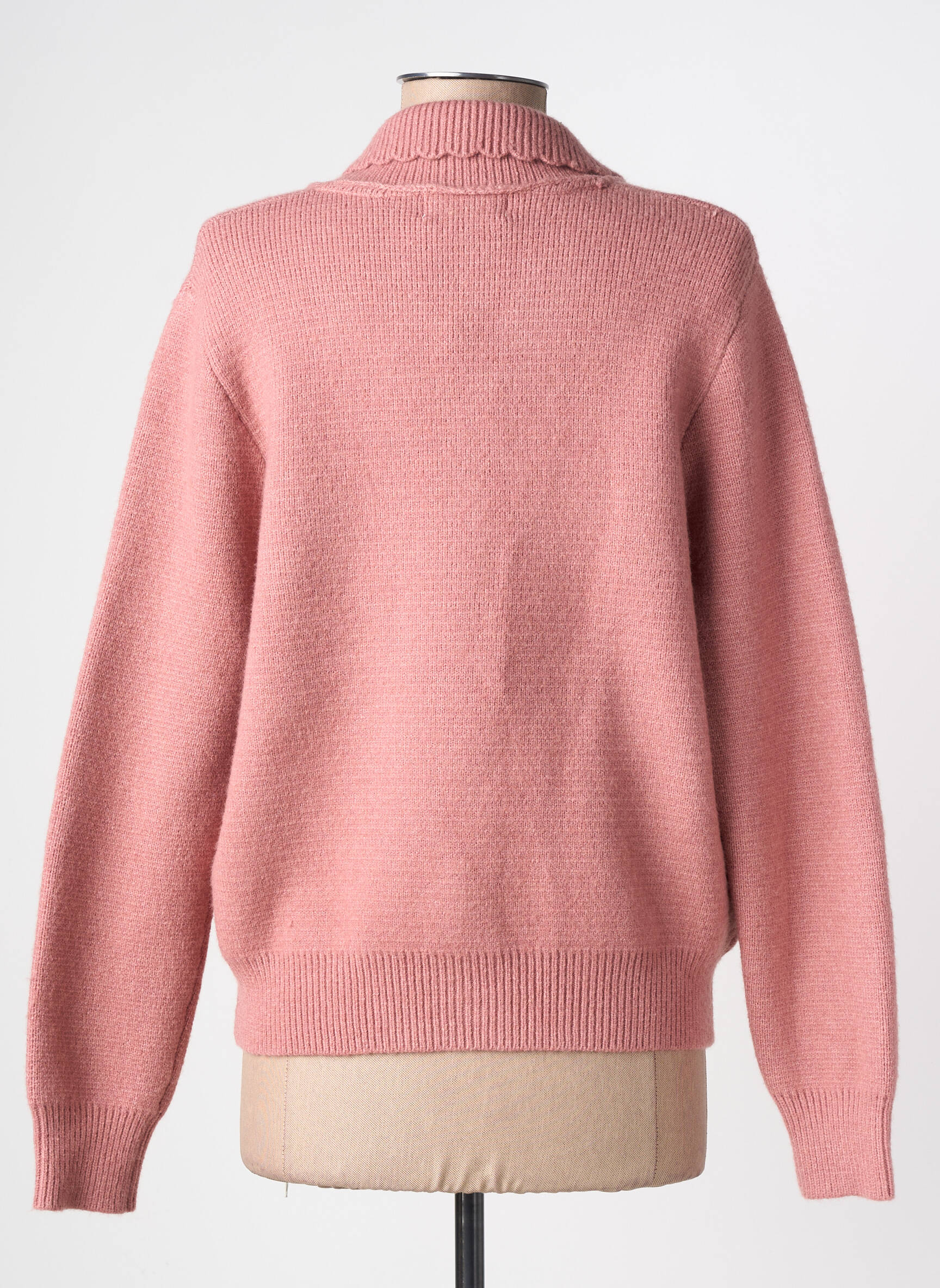Veste casual poches rose CHARLIOR femme