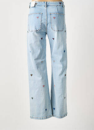 Jeans coupe droite taille normale taille normale bleu MAISON ONADO femme