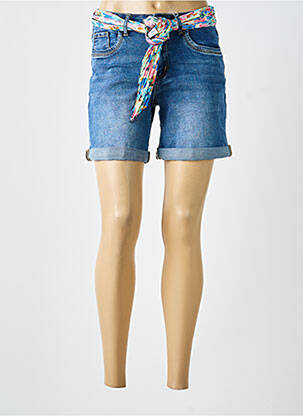 Short tissage denim taille normale gris MAISON ONADO femme