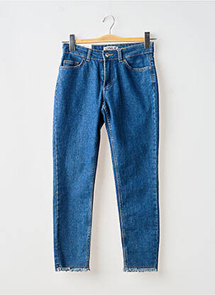 Pantalon 7/8 stretch taille normale bleu ONLY femme