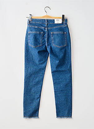 Pantalon 7/8 stretch taille normale bleu ONLY femme