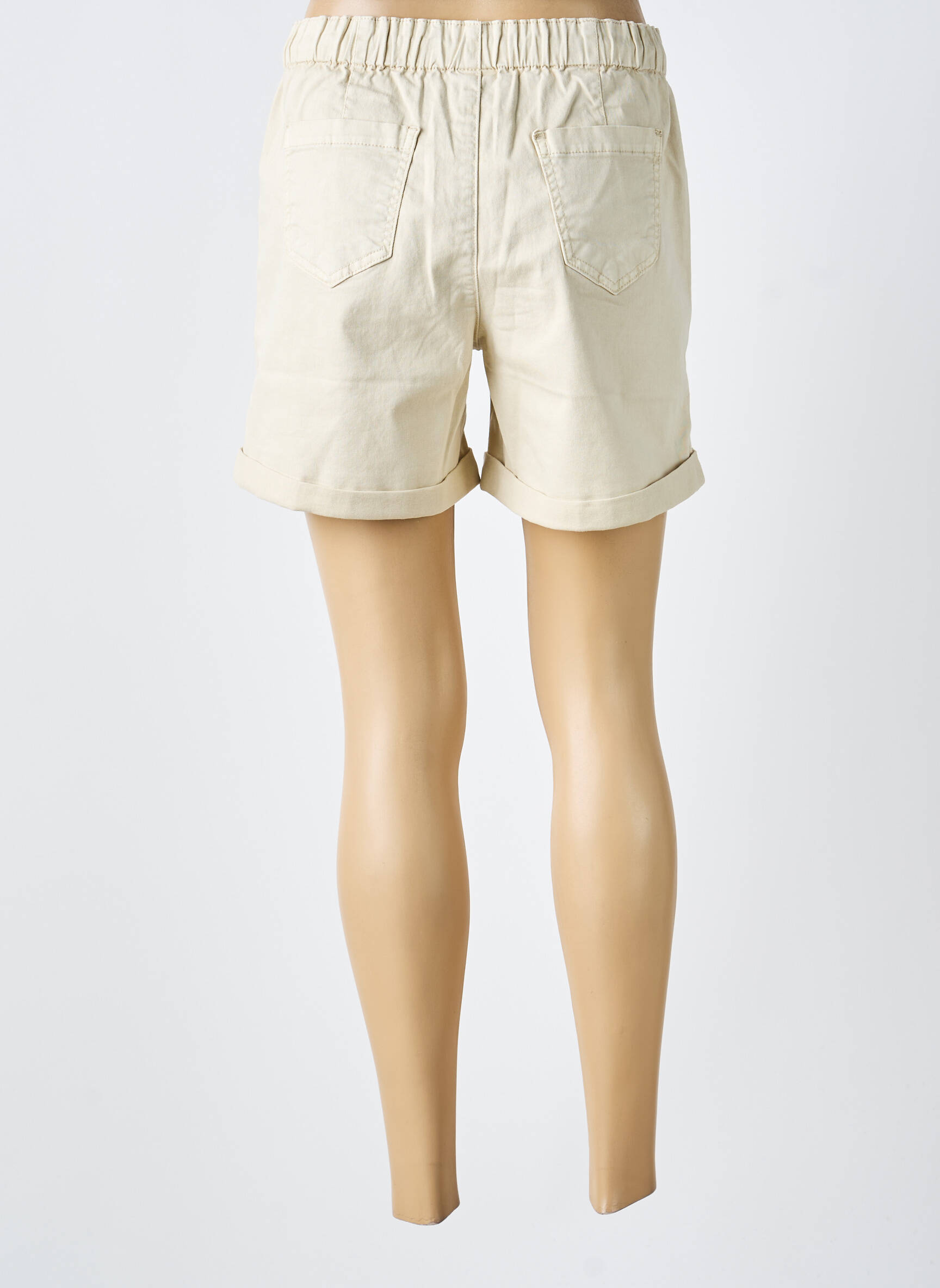 Short taille normale taille normale beige ZAC & ZOE femme