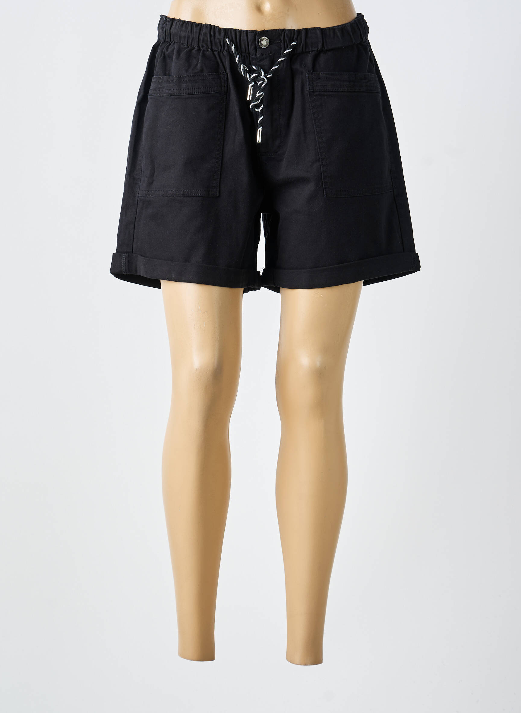 Short taille normale taille normale noir ZAC & ZOE femme