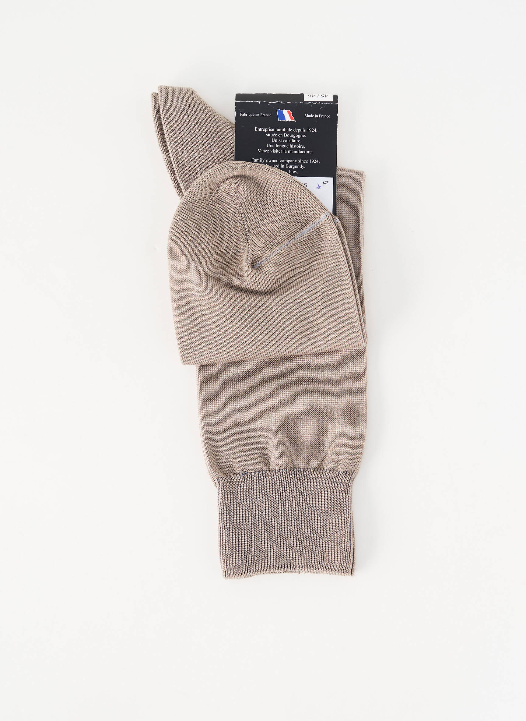 Chaussettes stretch gris PERRIN homme