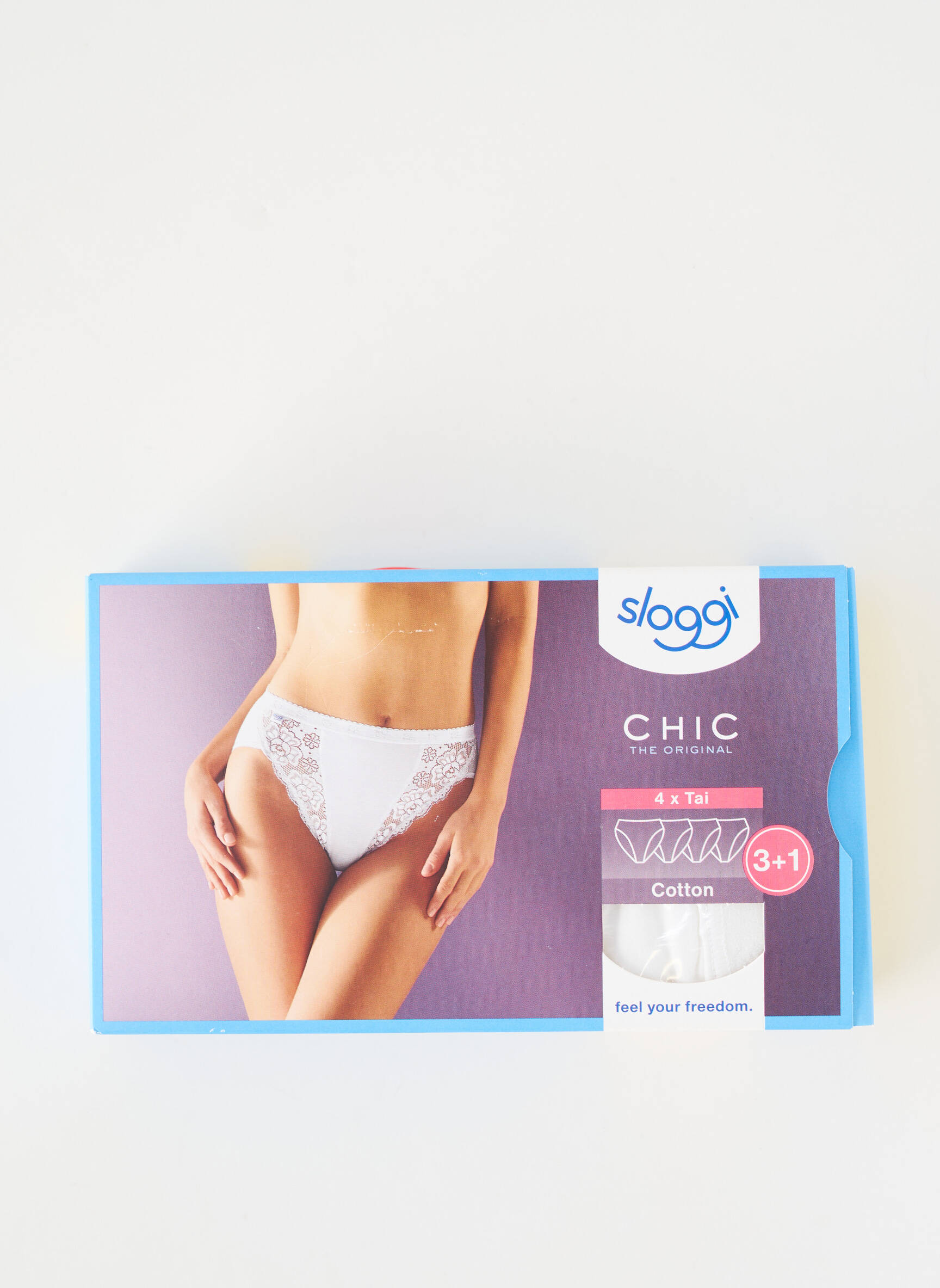Culotte stretch blanc SLOGGI femme
