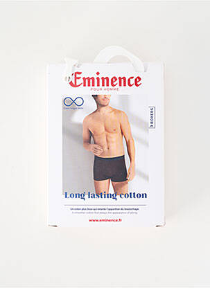Boxer tissage jersey bleu EMINENCE homme