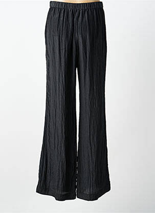 Pantalon flare taille élastique taille normale noir FORTE-FORTE femme