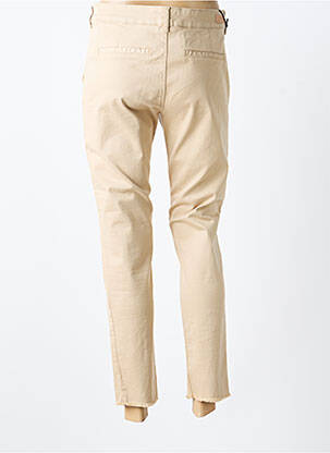 Pantalon chino stretch taille normale beige FIVE femme