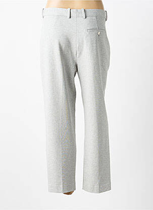 Pantalon 7/8 stretch taille normale gris CIRCOLO 1901 femme