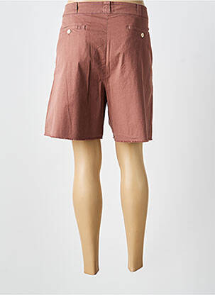 Bermuda taille à pinces taille normale orange BSBEE femme
