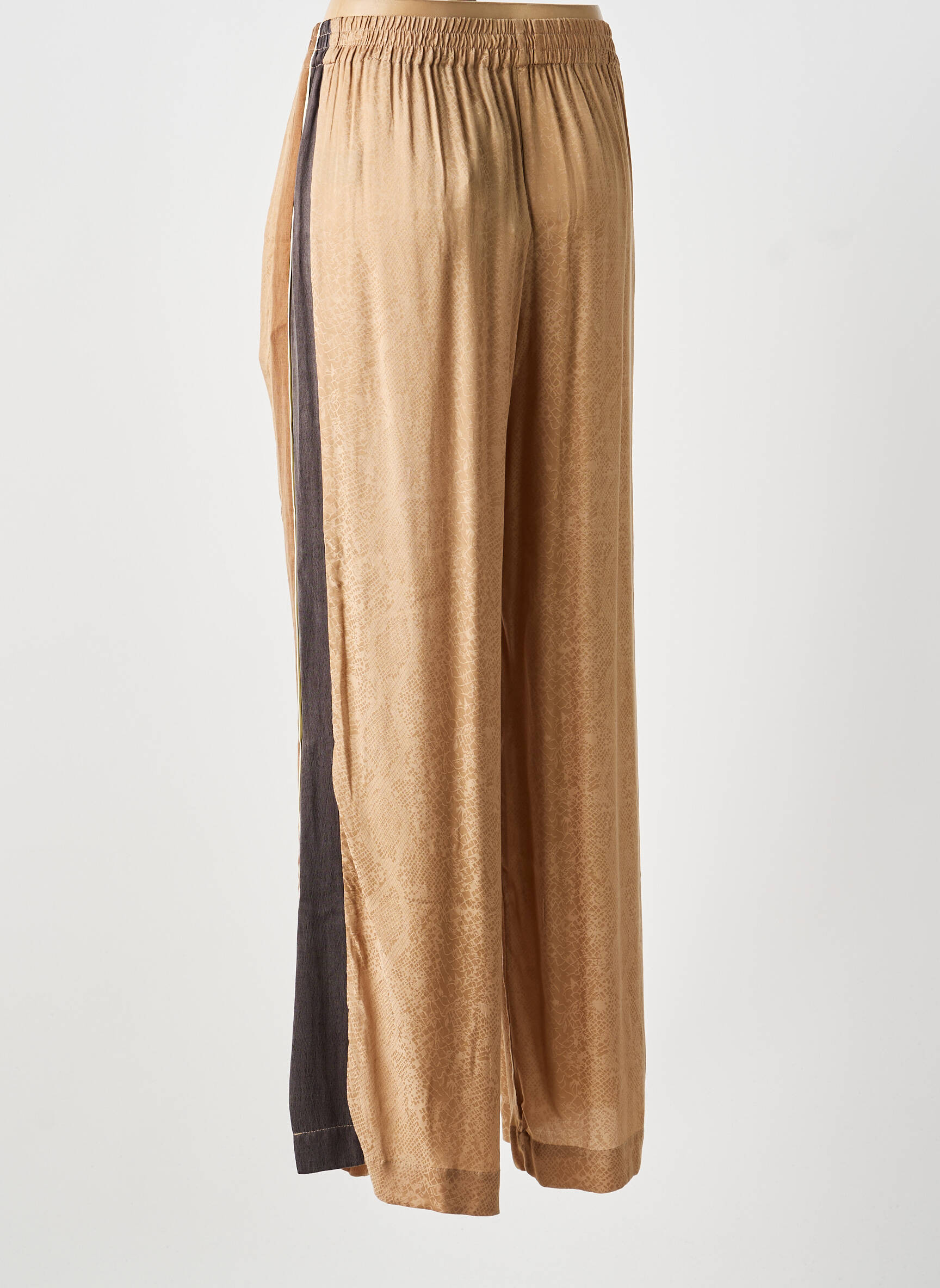 Pantalon large coupe fluide taille normale marron MES DEMOISELLES...PARIS femme