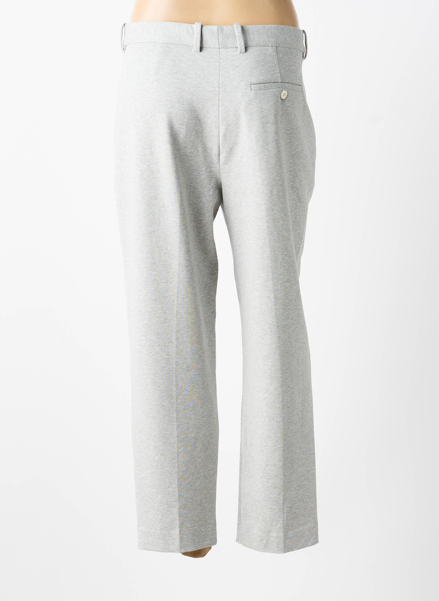 Pantalon 7/8 stretch taille normale gris CIRCOLO 1901 femme