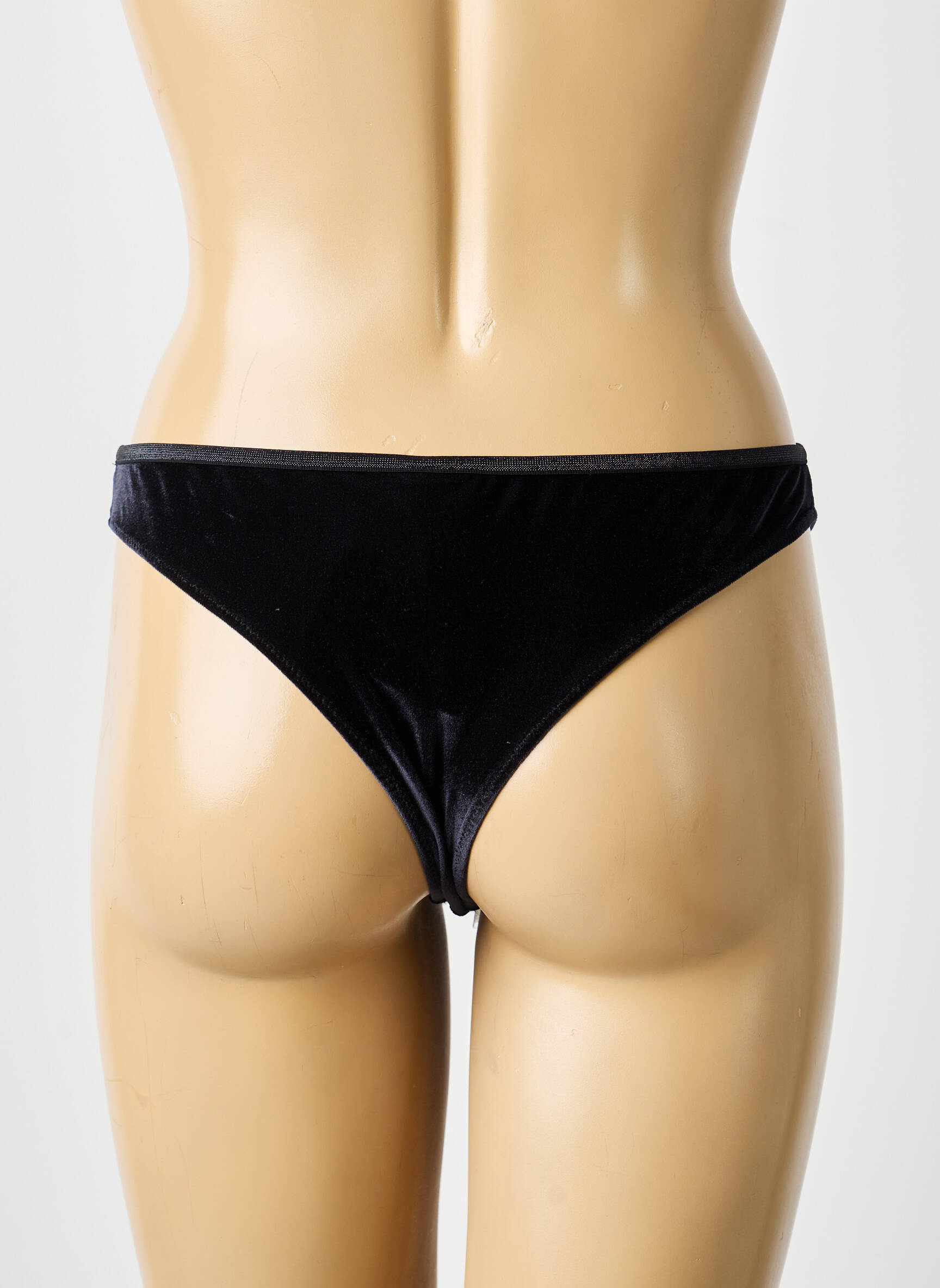 Culotte effet matière satinée noir LA NOUVELLE femme